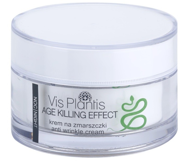 Vis Plantis Age Killing Effect éjszakai ránctalanító krém kígyóméreggel  50 ml