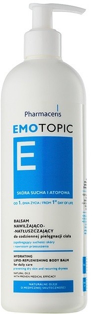 Pharmaceris E-Emotopic hidratáló testbalzsam mindennapi használatra  400 ml