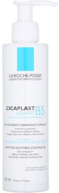 La Roche-Posay Cicaplast Lavant B5 nyugtató és tisztító géles hab  200 ml