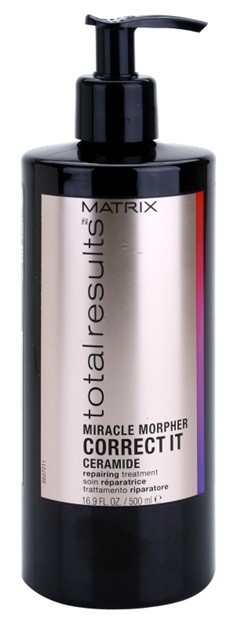 Matrix Total Results Miracle Morpher Correct it ceramidos ápolás sérült, vegyileg kezelt hajra  500 ml