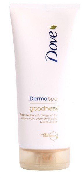 Dove DermaSpa Goodness³ testápoló tej a finom és sima bőrért  200 ml
