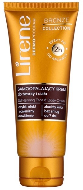 Lirene Body Arabica önbarnító krém arcra és testre  75 ml