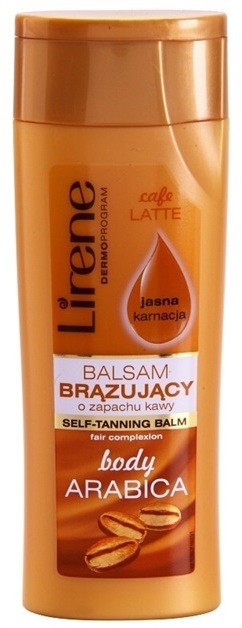 Lirene Body Arabica önbarnító balzsam testre Cafe Latte  250 ml