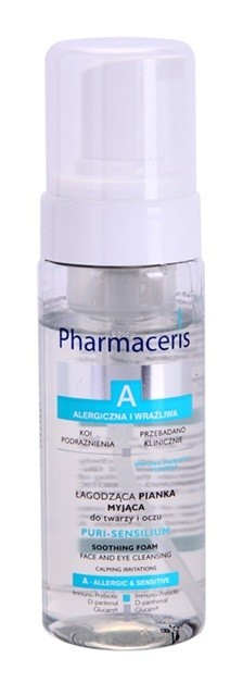 Pharmaceris A-Allergic&Sensitive Puri-Sensilium tisztító hab az arcra és a szemekre  150 ml