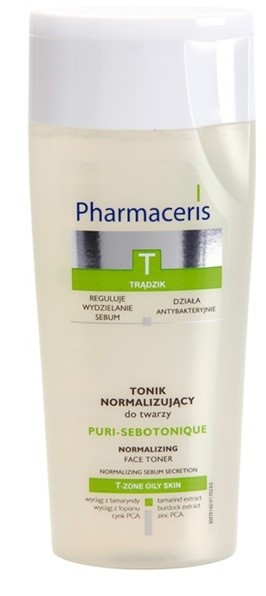 Pharmaceris T-Zone Oily Skin Puri-Sebotique tisztító tonik problémás és pattanásos bőrre  200 ml