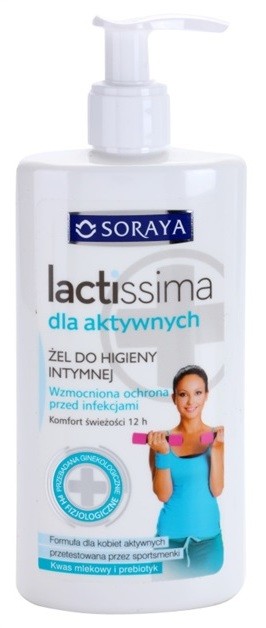 Soraya Lactissima intim higiéniás krém aktív nőknek  300 ml