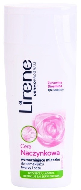 Lirene Redness sminklemosó tej az arcra és a szemekre  200 ml