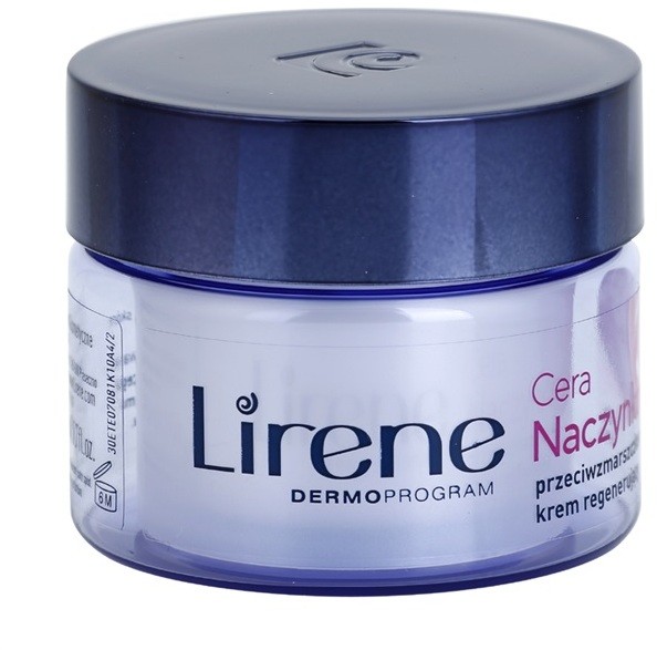 Lirene Redness éjszakai regeneráló krém a ráncok ellen  50 ml