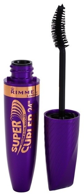 Rimmel Supercurler 24H dúsító és göndörítő szempillaspirál árnyalat 001 Black 12 ml