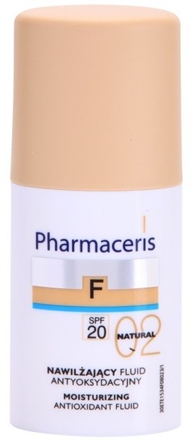 Pharmaceris F-Fluid Foundation hidratáló make-up SPF 20 árnyalat 02 Natural  30 ml