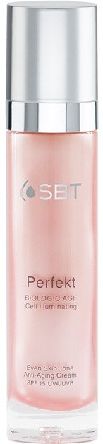 SBT Perfekt bőrszín egységesítő krém fiatalító hatással  50 ml