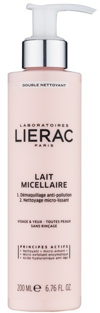 Lierac Démaquillant micelláris tej az arcra és a szemekre  200 ml