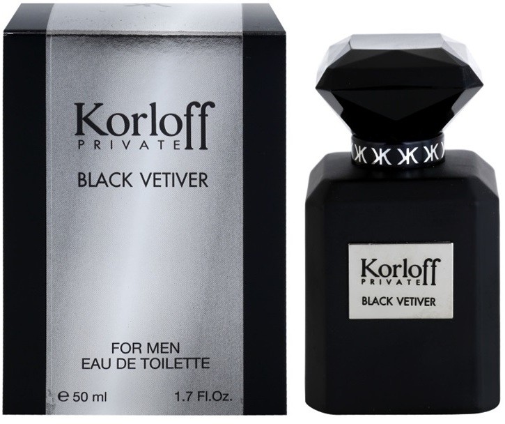 Korloff Korloff Private Black Vetiver eau de toilette unisex 50 ml