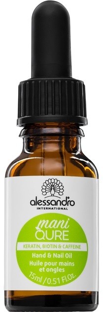 Alessandro Maniqure tápláló olaj kézre és körmökre  15 ml