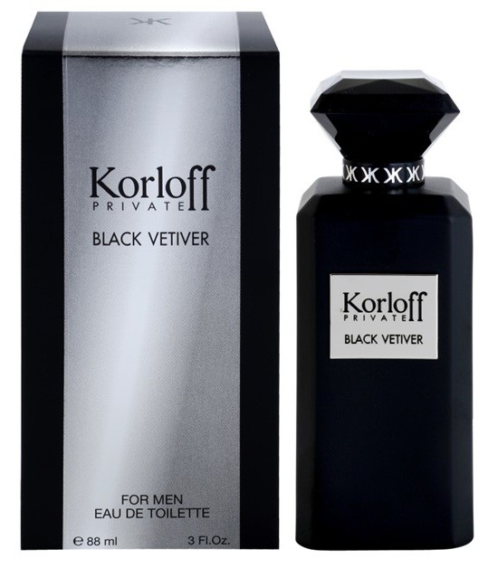 Korloff Korloff Private Black Vetiver eau de toilette unisex 88 ml