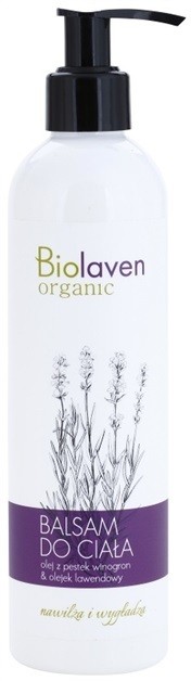 Biolaven Body Care bőrlágyító tej a testre a bőr hidratálásáért és feszességéért  300 ml