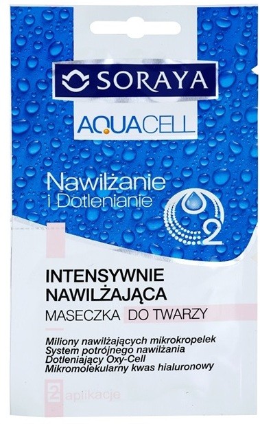 Soraya Aquacell intenzív hidratáló maszk  2 x 5 ml