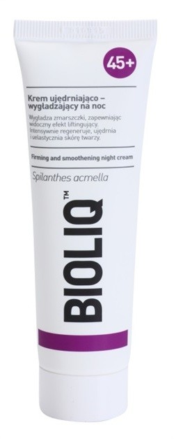 Bioliq 45+ liftinges és feszesítő éjszakai krém a vonalak kisimítására  50 ml