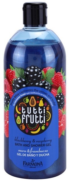 Farmona Tutti Frutti Blackberry & Raspberry tusoló- és fürdőgél  500 ml