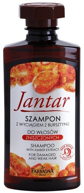 Farmona Jantar sampon a meggyengült és sérült hajra  330 ml