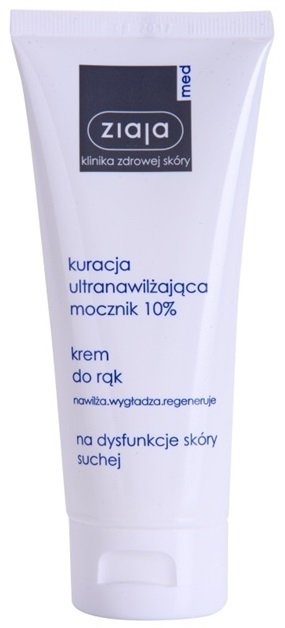 Ziaja Med Ultra-Moisturizing with Urea intenzív regeneráló krém kézre (10% Urea) 100 ml