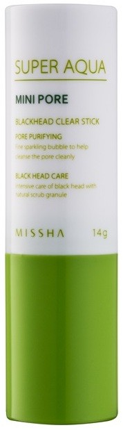 Missha Super Aqua Mini Pore tisztító toll a fekete pontok ellen  14 g