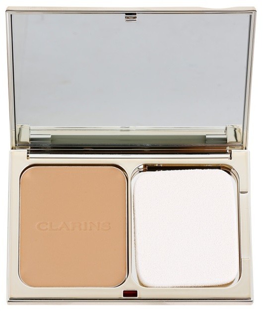 Clarins Face Make-Up Everlasting Compact Foundation tartós kompakt make-up SPF 15 árnyalat 112 Amber  10 g