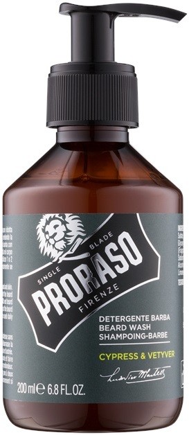 Proraso Cypress & Vetyver szakáll sampon  200 ml