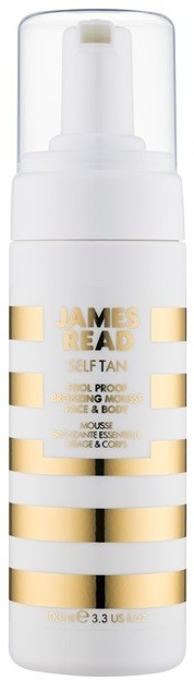 James Read Self Tan bronzosító hab testre és arcra Dark 100 ml