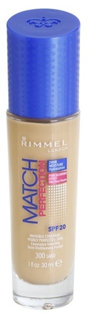 Rimmel Match Perfection folyékony make-up SPF 20 árnyalat 300 Sand 30 ml