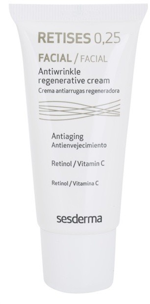 Sesderma Retises bőrmegújító krém retinollal és C-vitaminnal 0,25% 30 ml