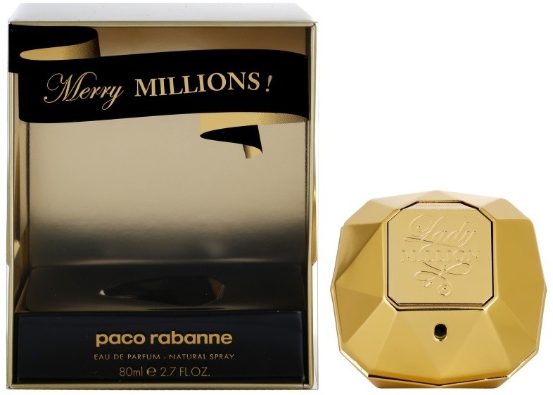 Paco Rabanne Lady Million Merry Millions eau de parfum nőknek 80 ml