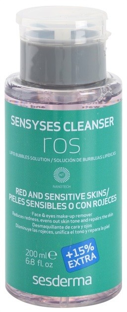 Sesderma Sensyses Cleanser Ros make-up lemosó a dehidratált és sérült bőrre  200 ml
