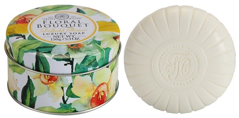 The Somerset Toiletry Co. Floral Bouquet Daffodil Flower luxus bar szappan  150 g