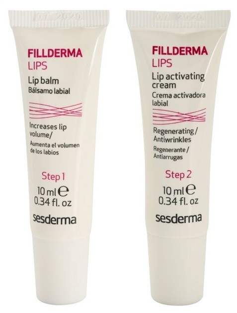 Sesderma Fillderma Lips kétfázisú ápolás a telt ajkakért  2 x 10 ml