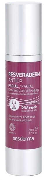 Sesderma Resveraderm antioxidáns arckrém a bőr felszínének megújítására  50 ml