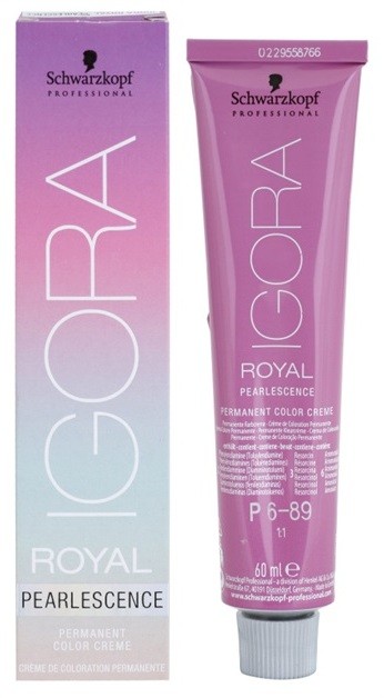 Schwarzkopf Professional IGORA Royal Pearlescence pasztell színű hajfesték P 9,5-43 (Pastel Mint) 60 ml