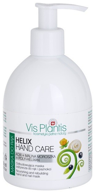 Vis Plantis Helix Hand Care tápláló krémmaszk kézre és körmökre  300 ml