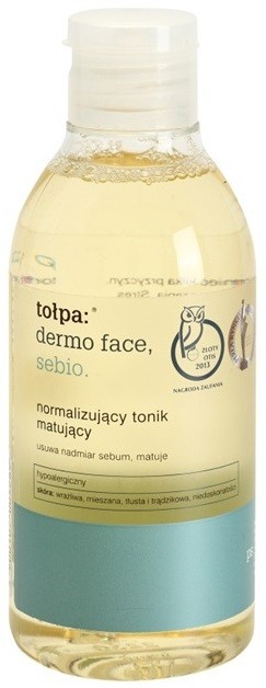 Tołpa Dermo Face Sebio felszín alatti zsírcsökkentő normalizáló tonikum  200 ml
