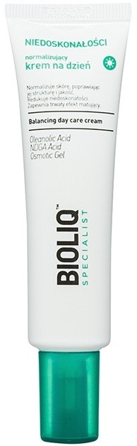 Bioliq Specialist Imperfections normalizáló nappali krém hidratáló hatással  30 ml