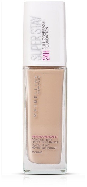 Maybelline SuperStay 24H folyékony fedő make-up árnyalat 30 Sand 30 ml