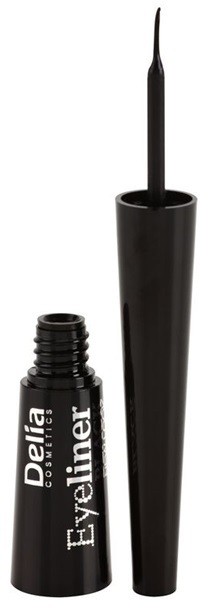 Delia Cosmetics New Look hosszan tartó folyékony szemceruza árnyalat Black 5 ml