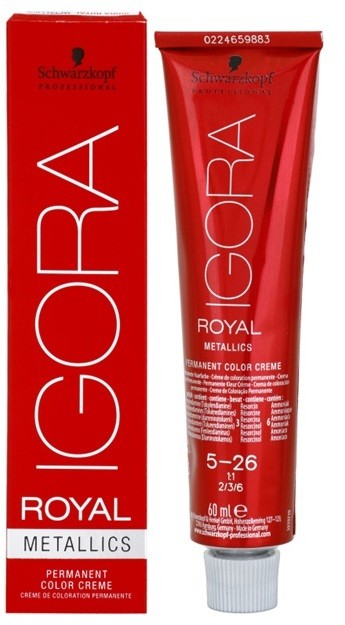 Schwarzkopf Professional IGORA Royal Mettalics hajfesték árnyalat 7-17  60 ml