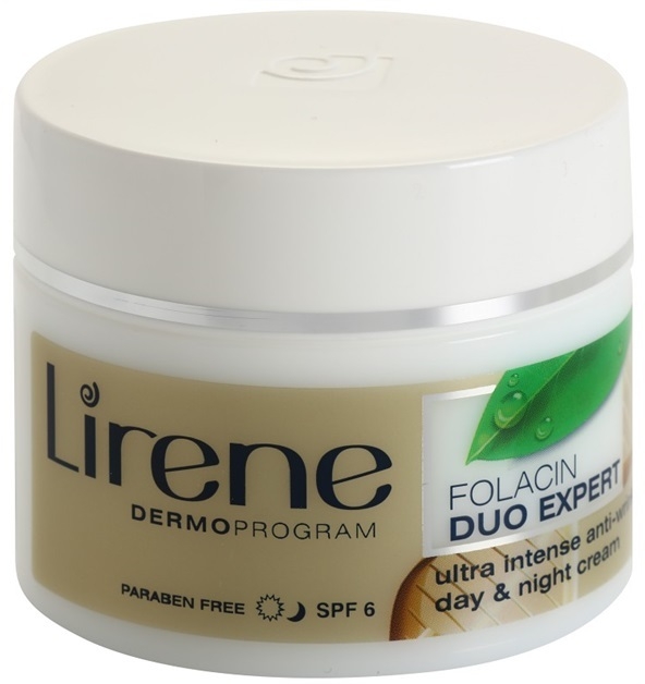 Lirene Folacin Duo Expert 40+ intenzív ránctalanító krém SPF 6  50 ml