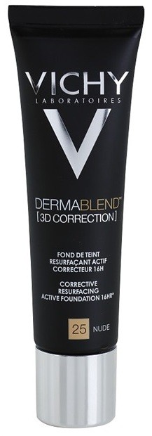 Vichy Dermablend 3D Correction korrekciós kisimító make-up SPF 25 árnyalat 25 Nude  30 ml