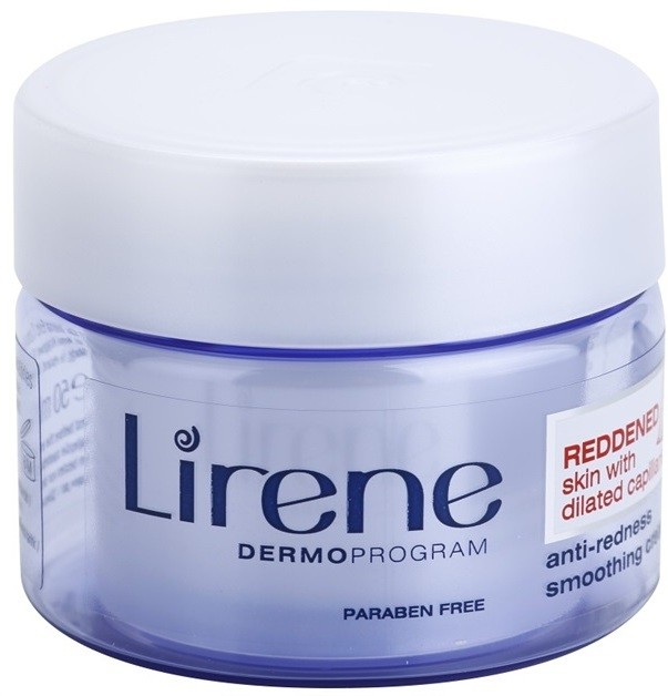 Lirene Healthy Skin+ Redned Skin nyugtató krém bőrpirosodás ellen  50 ml