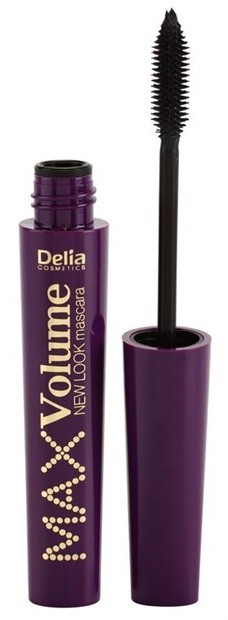 Delia Cosmetics New Look tömegnövelő és szempilla-elválasztó szempillaspirál árnyalat Black 12 ml