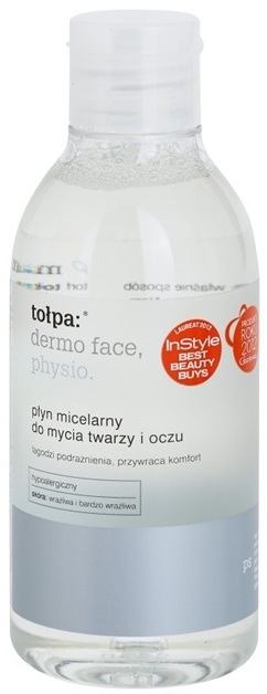 Tołpa Dermo Face Physio micelláris tisztító víz az arcra és a szemekre  200 ml