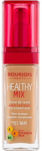 Bourjois Healthy Mix világosító hidratáló make-up 16 h árnyalat 50 Rose ivory  30 ml