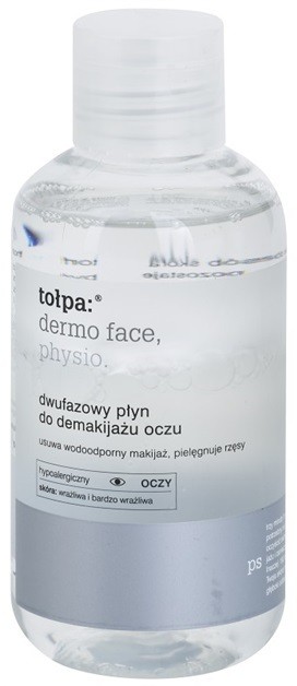 Tołpa Dermo Face Physio két komponenses szemfestéklemosó a szempillák megerősítésére  150 ml